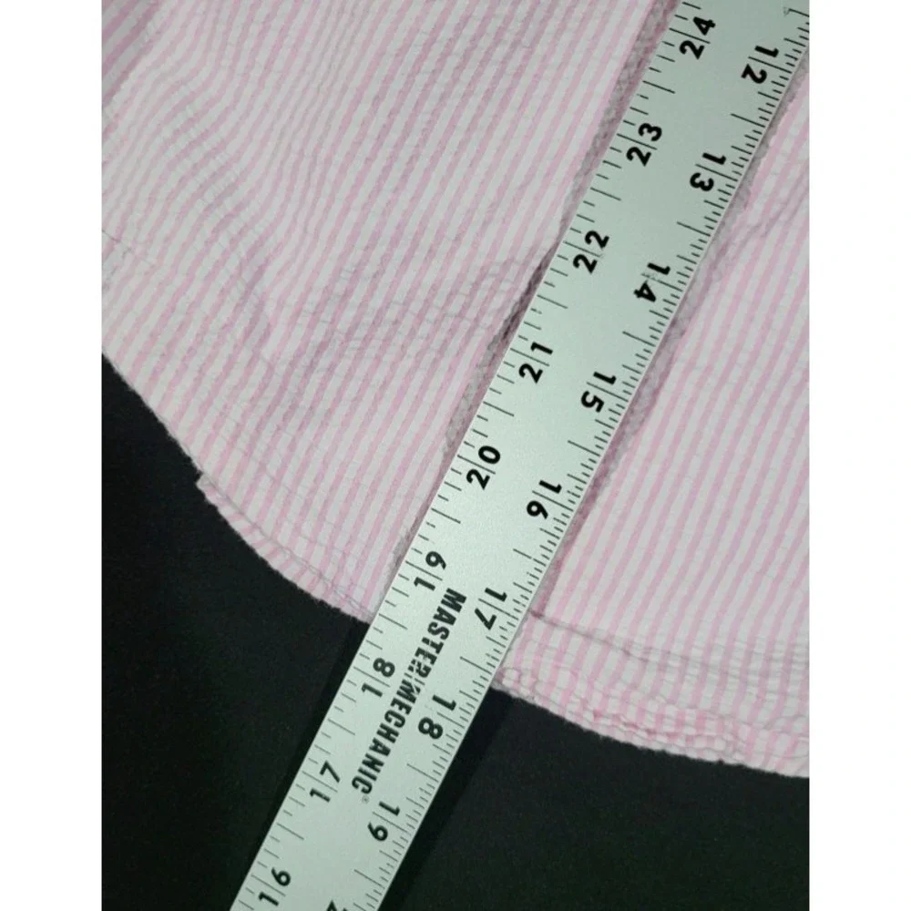 Polo Ralph Lauren Boys Size 4T Pink Stripe Button Down Shirt Coastal Preppy